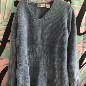 Carolyn Taylor Blue Sweater